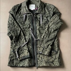 Women's Olive Green Utility Jacket